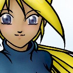 Kiyuki in conventional yellow hair and blue eyes - AP5